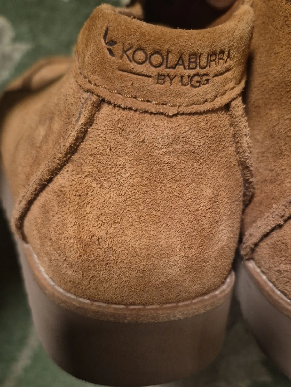 Koolaburra Men's Suede Chukka Boots in Brown - Picture 9 of 9